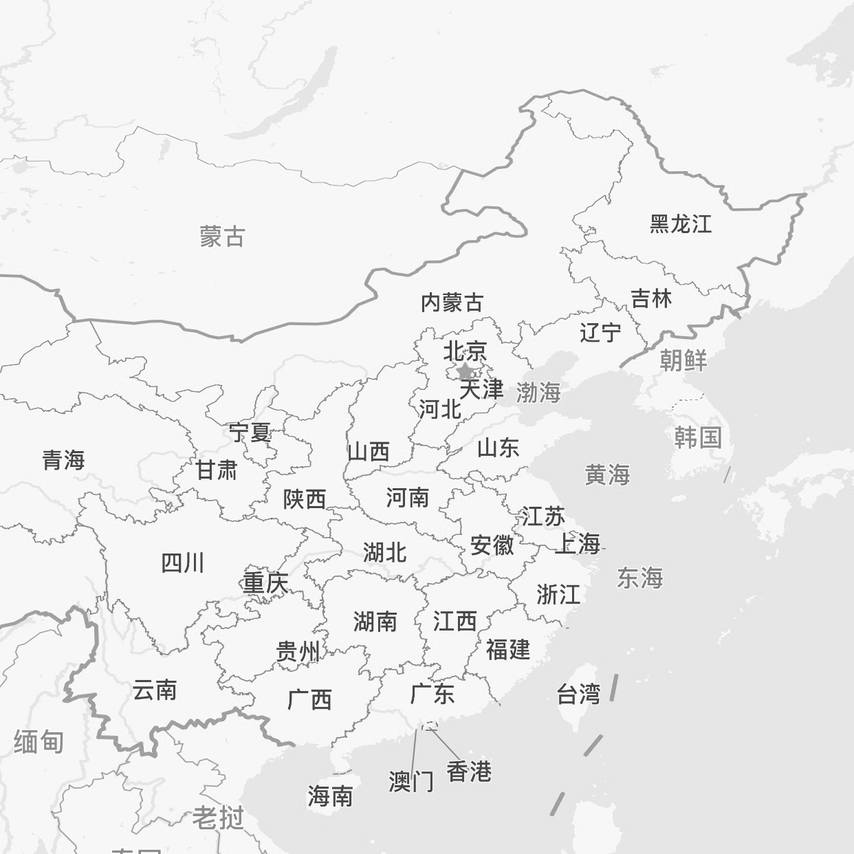 Beijing Surveillance Camera Map (Source: GaoDe Map)